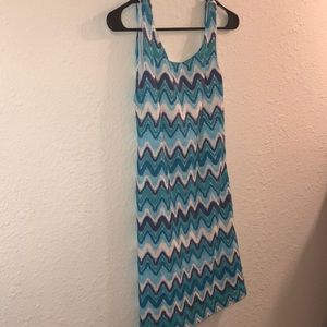 Super cute blue patterned dress